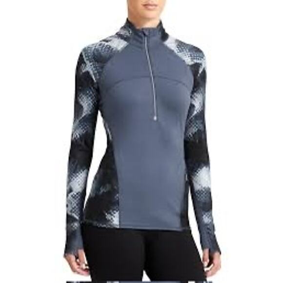 Athleta Tops - Athleta Womens size XL Running Wild Half Zip 2.0 Pullover Electro Running 152566